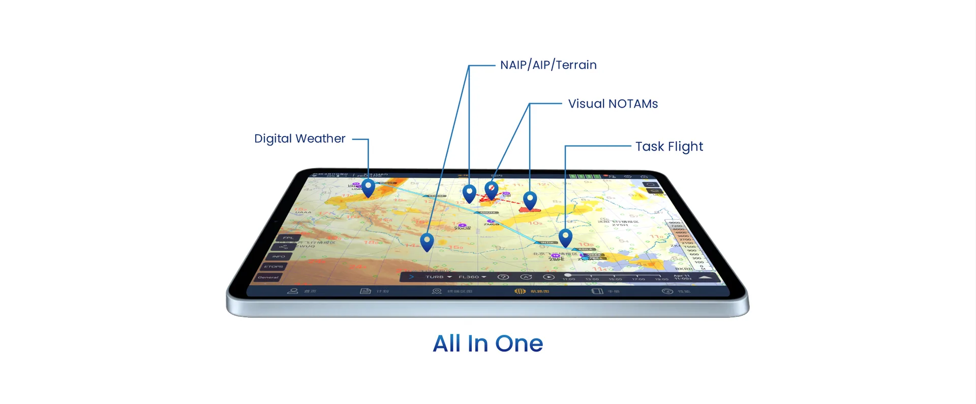Digital Map Platform Interface