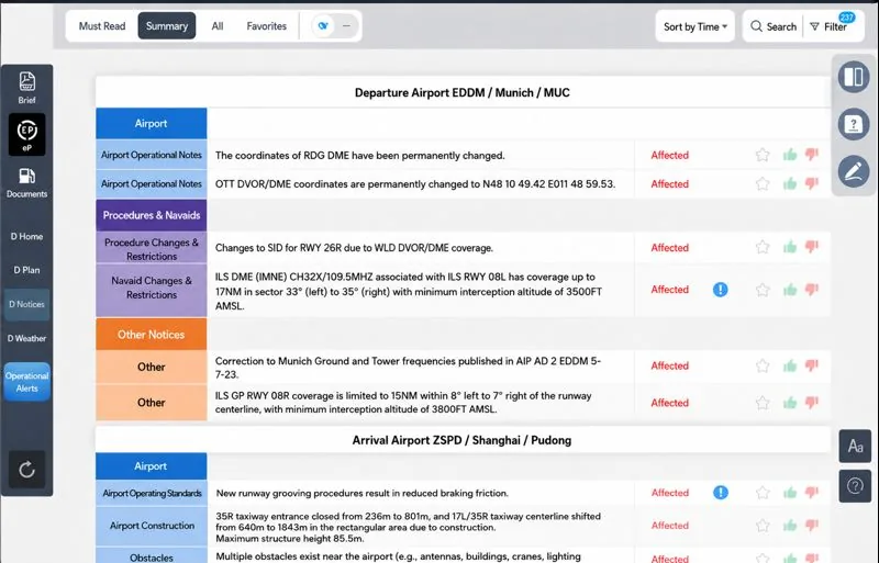 AI-Powered NOTAM Summaries